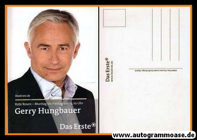Autogramm TV | ARD | Gerry HUNGBAUER | 2010er "Rote Rosen" (Jander)