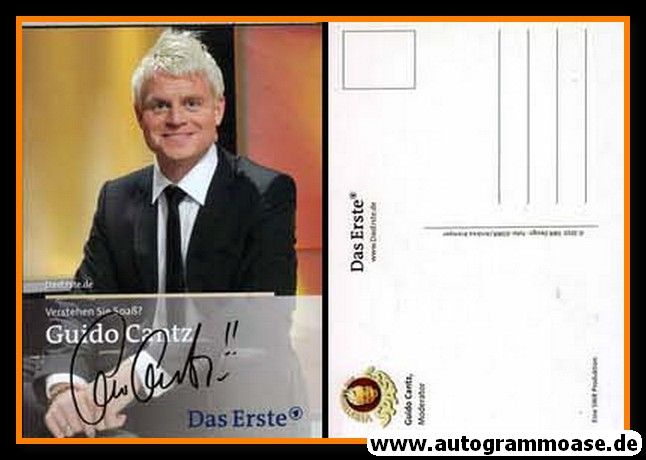 Autogramm TV | ARD | Guido CANTZ | 2010er "Verstehen Sie Spass"