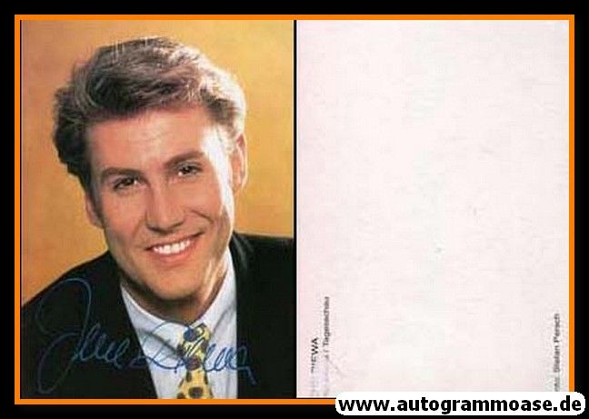Autogramm TV | ARD | Jens RIEWA | 1990er "Tagesschau" 1