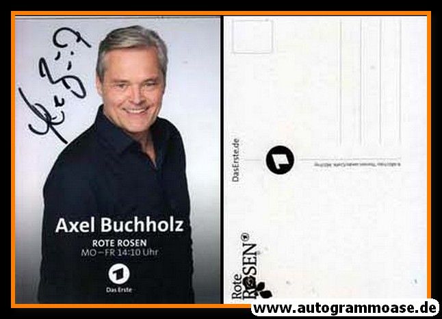Autogramm TV | ARD | Axel BUCHHOLZ | 2010er "Rote Rosen" 