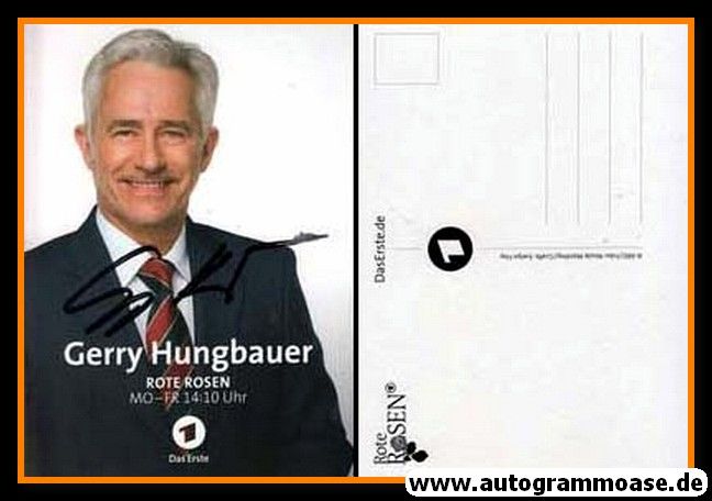 Autogramm TV | ARD | Gerry HUNGBAUER | 2010er "Rote Rosen" 2