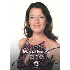 Autogramm TV | ARD | Maria FUCHS | 2010er "Rote Rosen" (Portrait Color Jander)