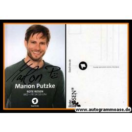 Autogramm TV | ARD | Marlon PUTZKE | 2010er "Rote Rosen"
