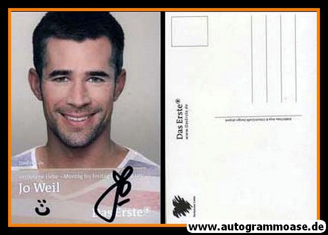 Autogramm TV | ARD | Jo WEIL | 2010er "Verbotene Liebe"