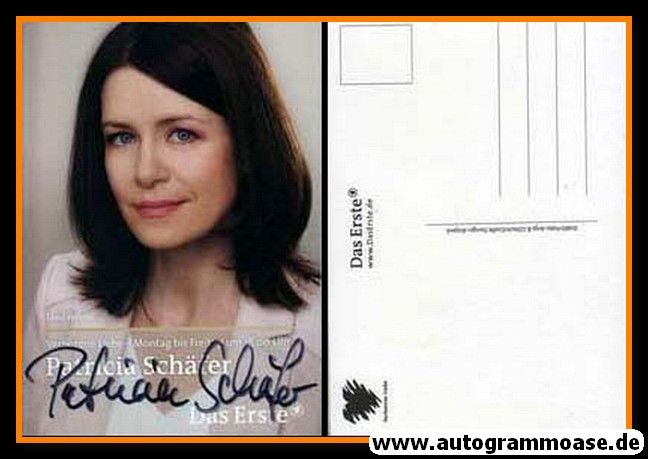 Autogramm TV | ARD | Patricia SCHÄFER | 2010er "Verbotene Liebe" (Glitsch)