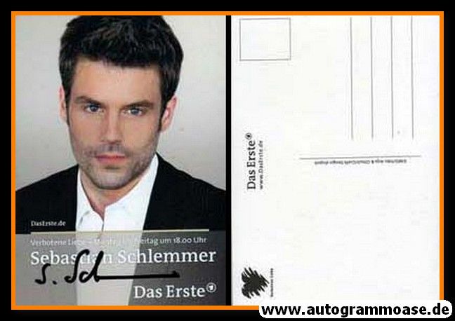 Autogramm TV | ARD | Sebastian SCHLEMMER | 2010er "Verbotene Liebe"