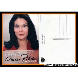 Autogramm TV | ARD | Simone RITSCHER | 2010er "Verbotene Liebe" (Portrait Color) Glitsch
