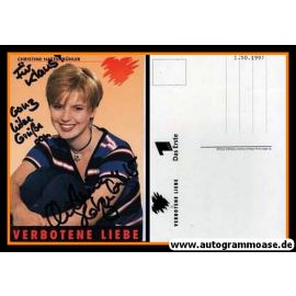 Autogramm TV | ARD | Christine HATZENBÜHLER | 1990er "Verbotene Liebe"