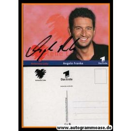 Autogramm TV | ARD | Angelo FRANKE | 2000 "Verbotene Liebe" (Portrait Color Glitsch)