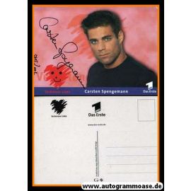 Autogramm TV | ARD | Carsten SPENGEMANN | 2000 "Verbotene Liebe" (Portrait Color Glitsch)