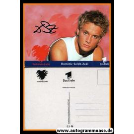 Autogramm TV | ARD | Dominic SALEH-ZAKI | 2000 "Verbotene Liebe" (Portrait Color Glitsch)