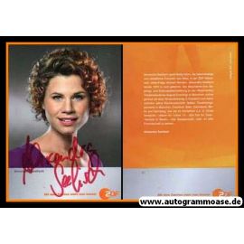 Autogramm TV | ZDF | Alexandra SEEFISCH | 2000er (Portrait Color)