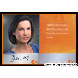 Autogramm TV | ZDF | Claudia BROSCH | 2000er (Portrait Color) 