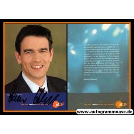 Autogramm TV | ZDF | Henner HEBESTREIT | 2000er (blaue Karte) 2