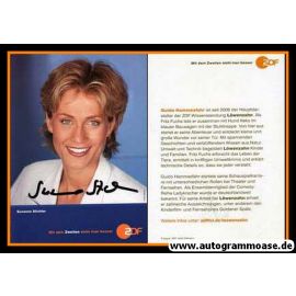 Autogramm TV | ZDF | Susanne STICHLER | 2000er (Portrait Color) 