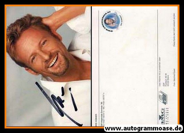 Autogramm TV | ZDF | Uwe HÜBNER | 1999 "Hitparade" (Portrait Color BMG)