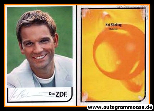 Autogramm TV | ZDF | Kai BÖCKING | 2000er (Portrait Color) Boettcher