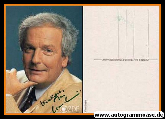 Autogramm TV | ZDF | Claus SEIBEL | 1980er (Portrait Color)