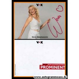 Autogramm TV | VOX | Nova MEIERHENRICH | 2010er "Prominent" (Portrait Color) Stempell