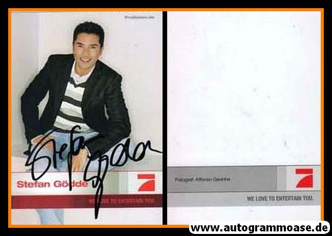 Autogramm TV | PRO7 | Stefan GÖDDE | 2000er (Portrait Color)