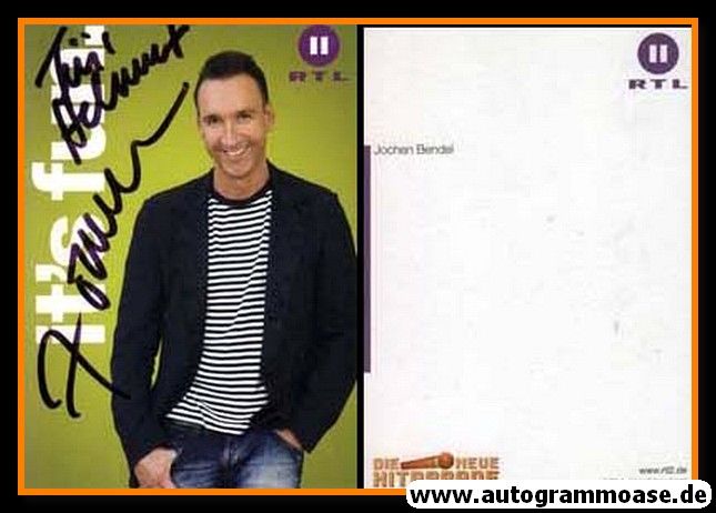 Autogramm TV | RTL2 | Jochen BENDEL | 2010er "Die Neue Hitparade"