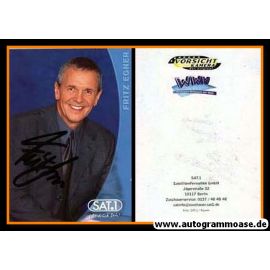 Autogramm TV | SAT1 | Fritz EGNER | 2000er "Vorsicht Kamera / WWW"