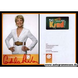 Autogramm TV | SAT1 | Cordula STRATMANN | 2000er "Das Weiss Doch Jedes Kind" (Portrait Color) Boettcher