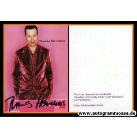 Autogramm TV | PRO7 | Thomas HERMANNS | 2000er (Portrait Color) Bernhard