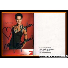 Autogramm TV | PRO7 | Mo ASUMANG | 2000er "Liebe Sünde" (Portrait Color) Pritschet