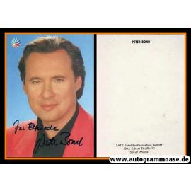 Autogramm TV | SAT1 | Peter BOND | 1990er (Portrait Color)