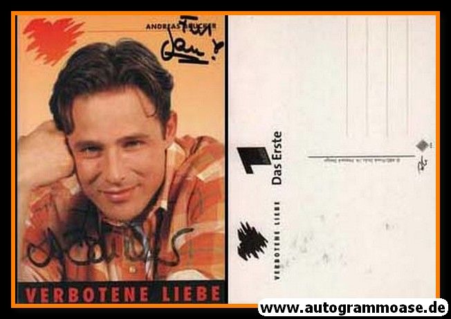 Autogramm TV | ARD | Andreas BRUCKER | 1990er "Verbotene Liebe"