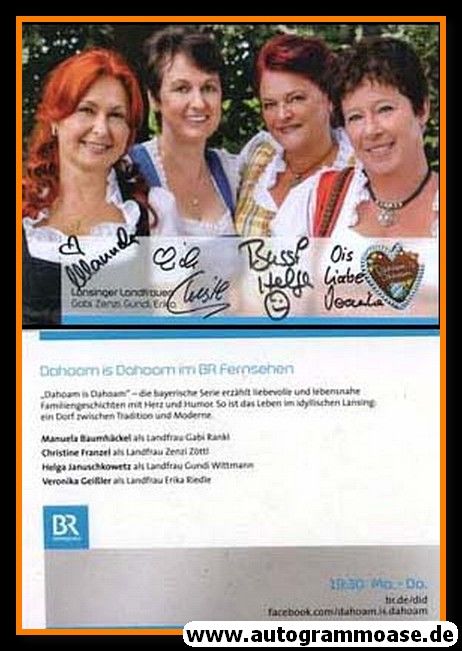 Autogramm TV | BR | LANSINGER LANDFRAUEN | 2000er "Dahoam Is Dahoam"
