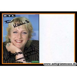 Autogramm TV | RTL | Andrea GÖPEL | 2000er (Portrait Color) Hempel