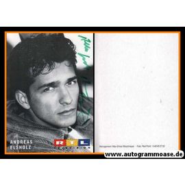Autogramm TV | RTL | Andreas ELSHOLZ | 1990er (Portrait SW)
