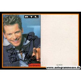 Autogramm TV | RTL | Marco STRÖHLEIN | 1990er (Portrait Color)