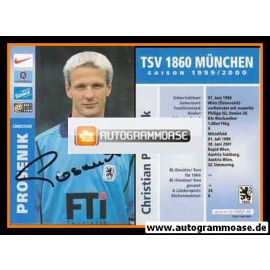 Autogramm Fussball | TSV 1860 München | 1999 | Christian PROSENIK