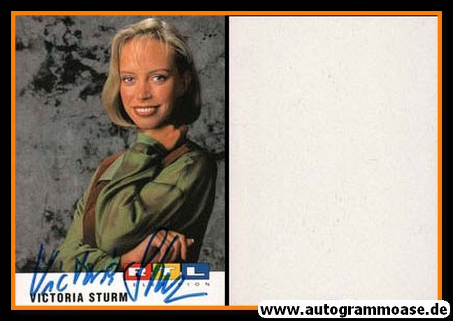 Autogramm TV | RTL | Victoria STURM | 1990er (Portrait Color)