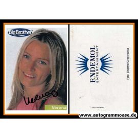 Autogramm TV | RTL | VERENA | 2000 "Big Brother"