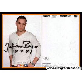 Autogramm TV | RTL | Julian BAYER | 2010er "Alles Was Zählt"