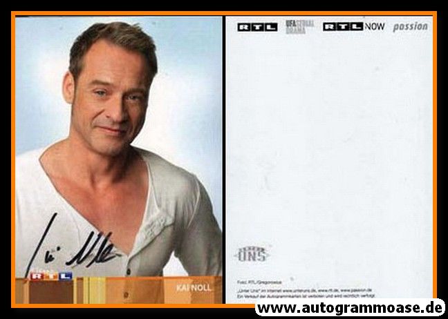 Autogramm TV | RTL | Kai NOLL | 2010er "Unter Uns" (Portrait Color)