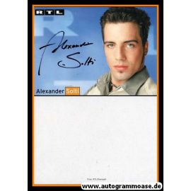 Autogramm TV | RTL | Alexander SHOLTI | 1990er (Portrait Color) Stempell