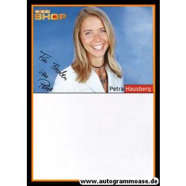Autogramm TV | RTL | Petra HAUSBERG | 2010er (Portrait Color) Shop