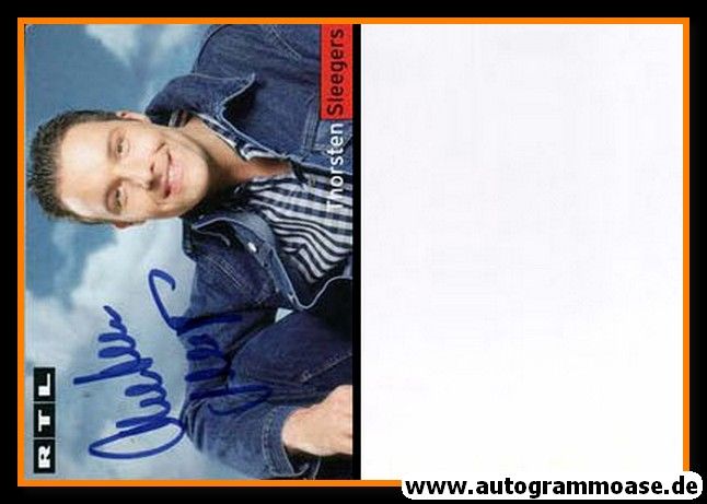 Autogramm TV | RTL | Thorsten SLEEGERS | 1990er (Portrait Color) 