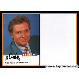 Autogramm TV | RTL | Andreas DORFMANN | 1990er (Portrait Color) 