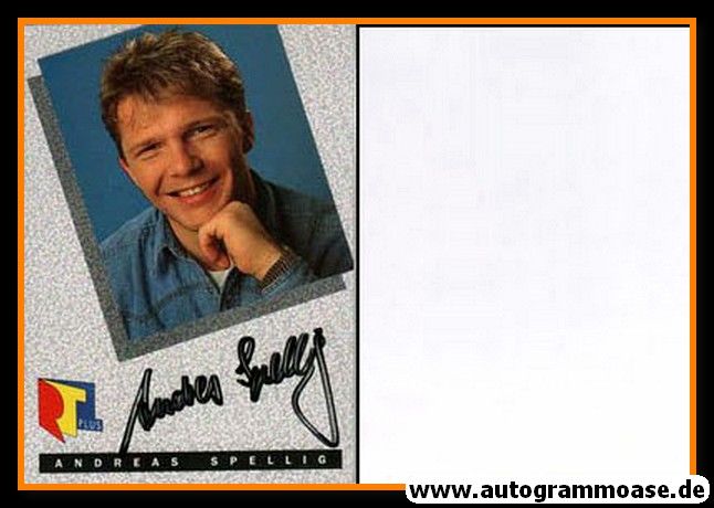 Autogramm TV | RTL | Andreas SPELLIG | 1990er (Portrait Color) 