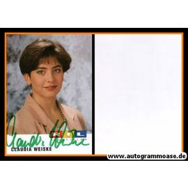 Autogramm TV | RTL | Claudia WEISKE | 1990er (Portrait Color) Lammel