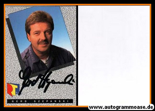 Autogramm TV | RTL | Gerd SZEPANSKI | 1980er (Portrait Color)