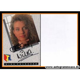 Autogramm TV | RTL | Nina POLOCZEK | 1980er (Portrait Color)