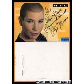 Autogramm TV | RTL | Eva MARON | 1990er (Portrait Color)