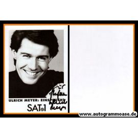 Autogramm TV | SAT1 | Ulrich MEYER | 1990er "Einspruch"